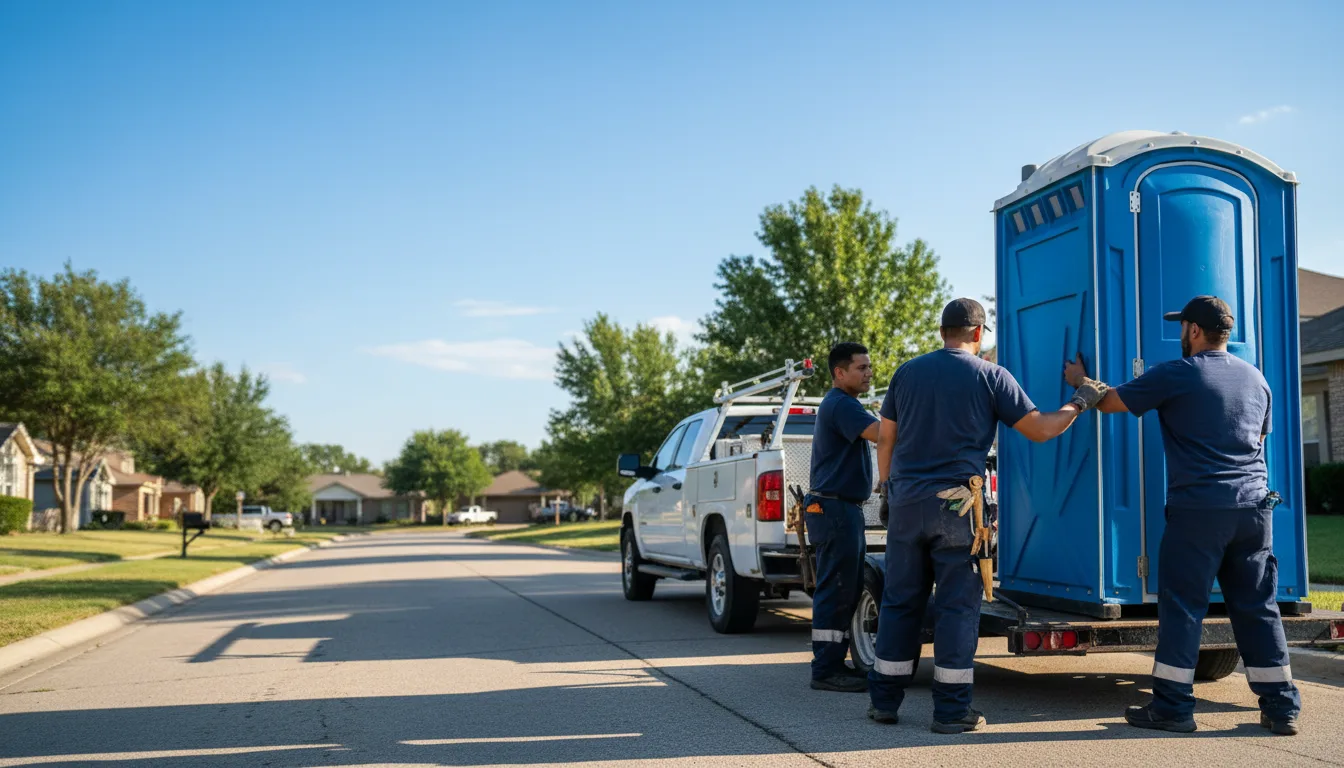 Portable Toilet Rental in Harlingen, TX near me